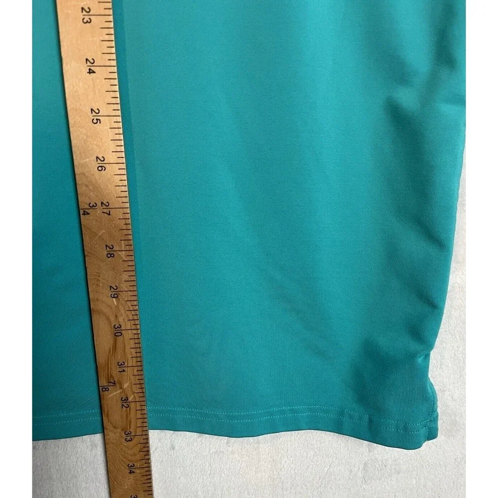 Adidas Polo 2XL Green Ultimate 365 Performance 3-Button Side Slit Golf Shirt